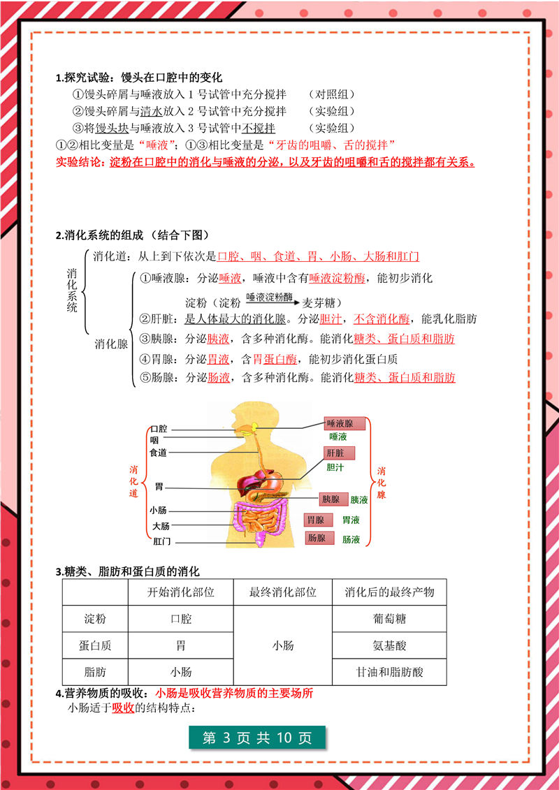 七年级下册 生物 高频考点_页面_03.jpg 地理 生物-答题模板–七年级下册