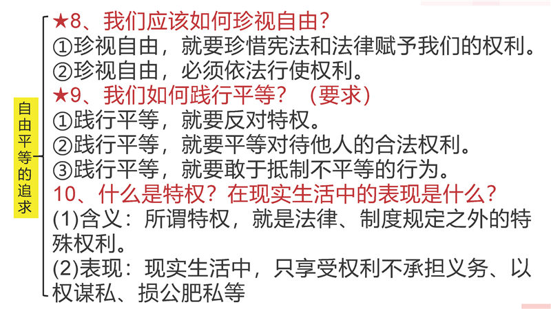 八年级下册 核心考点 思维导图（2022年）